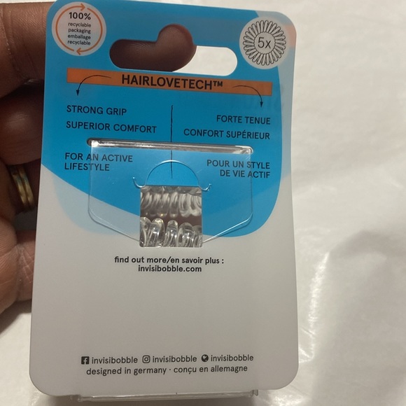 NIB invisibobble strong grip and traceless hair love tech hair rings; you get 11 - Picture 3 of 7